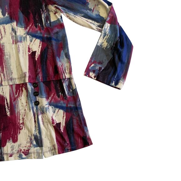 A' La Carte Women's Size M Pullover Mock Turtle Neck Top Blouse Brand New - Picture 13 of 15